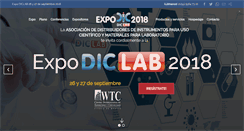 Desktop Screenshot of expodiclab.com